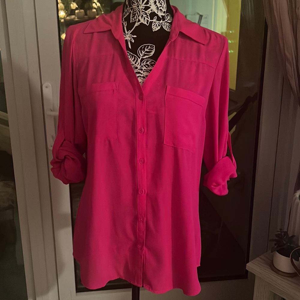 Hot Pink Express Portofino shirt
